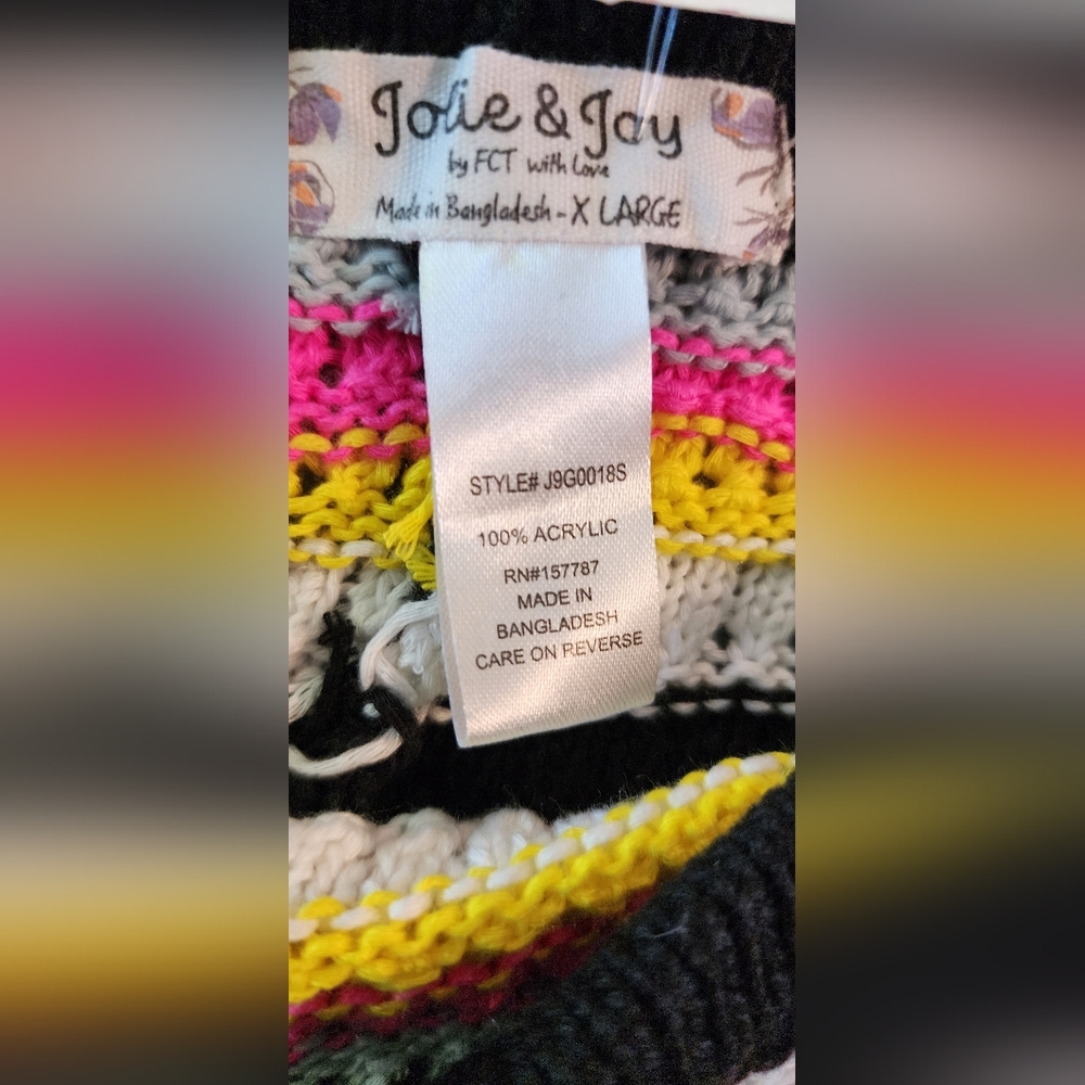 Jolie & Jay Crochet Tank Top & Shorts Set Women's XL NWT - Picture 11 of 12